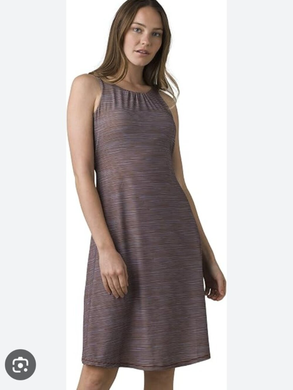 Prana stripe athleisure dress / XS